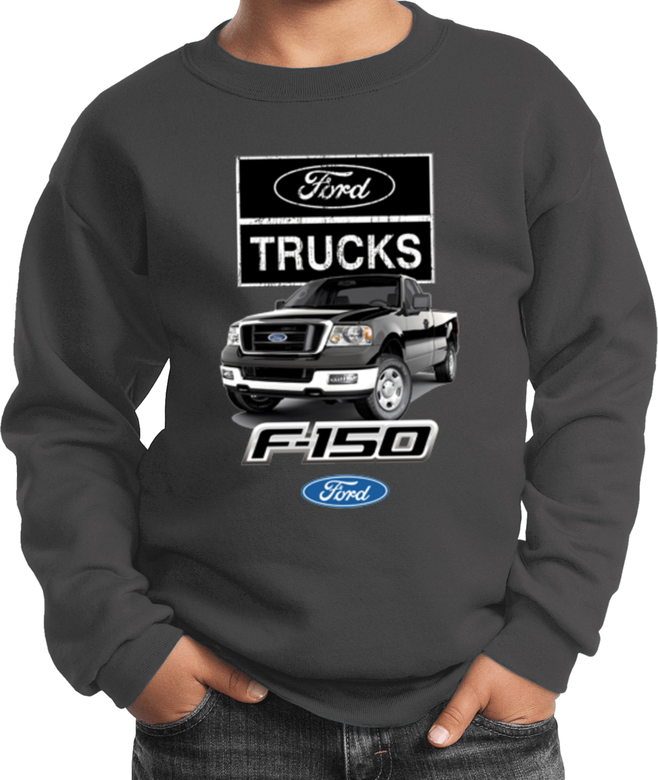 Kids Ford F-150 Sweatshirt - Picture 6 of 18