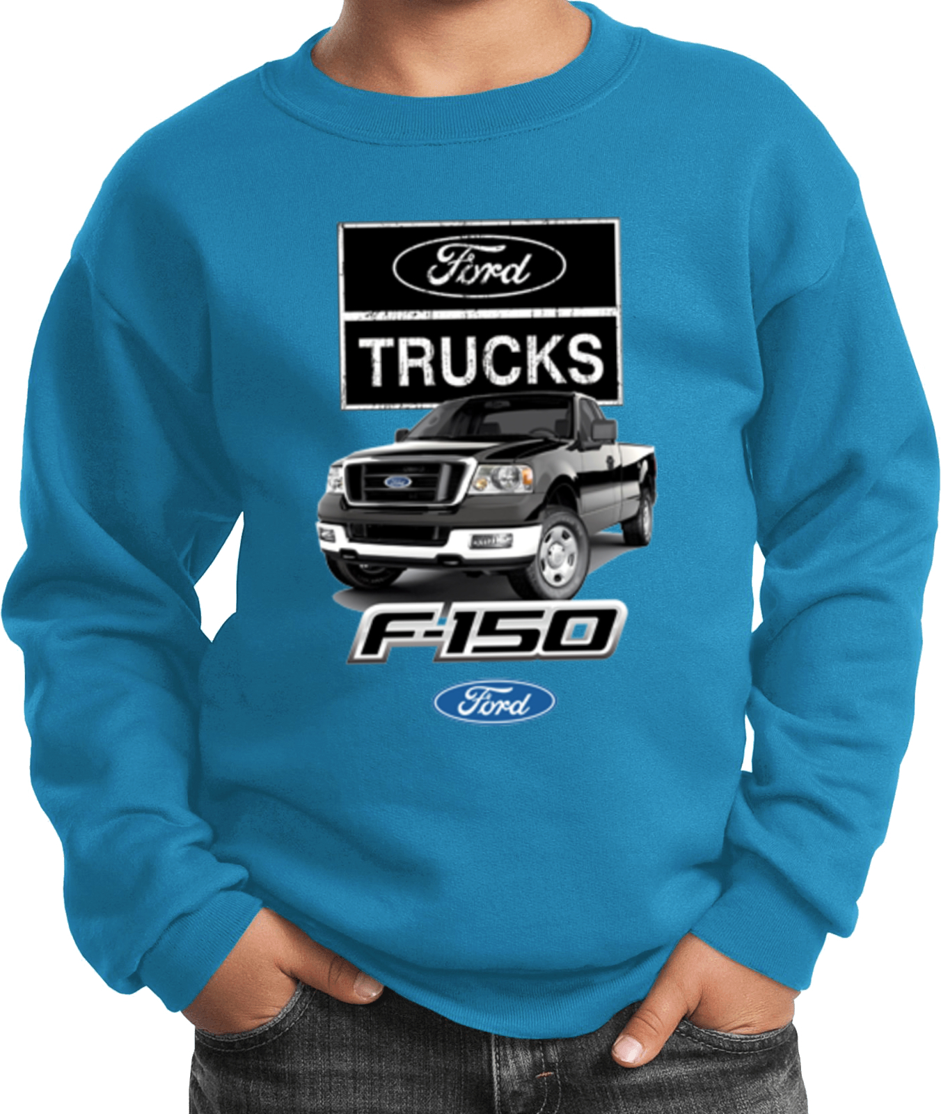 Kids Ford F-150 Sweatshirt - Picture 10 of 18