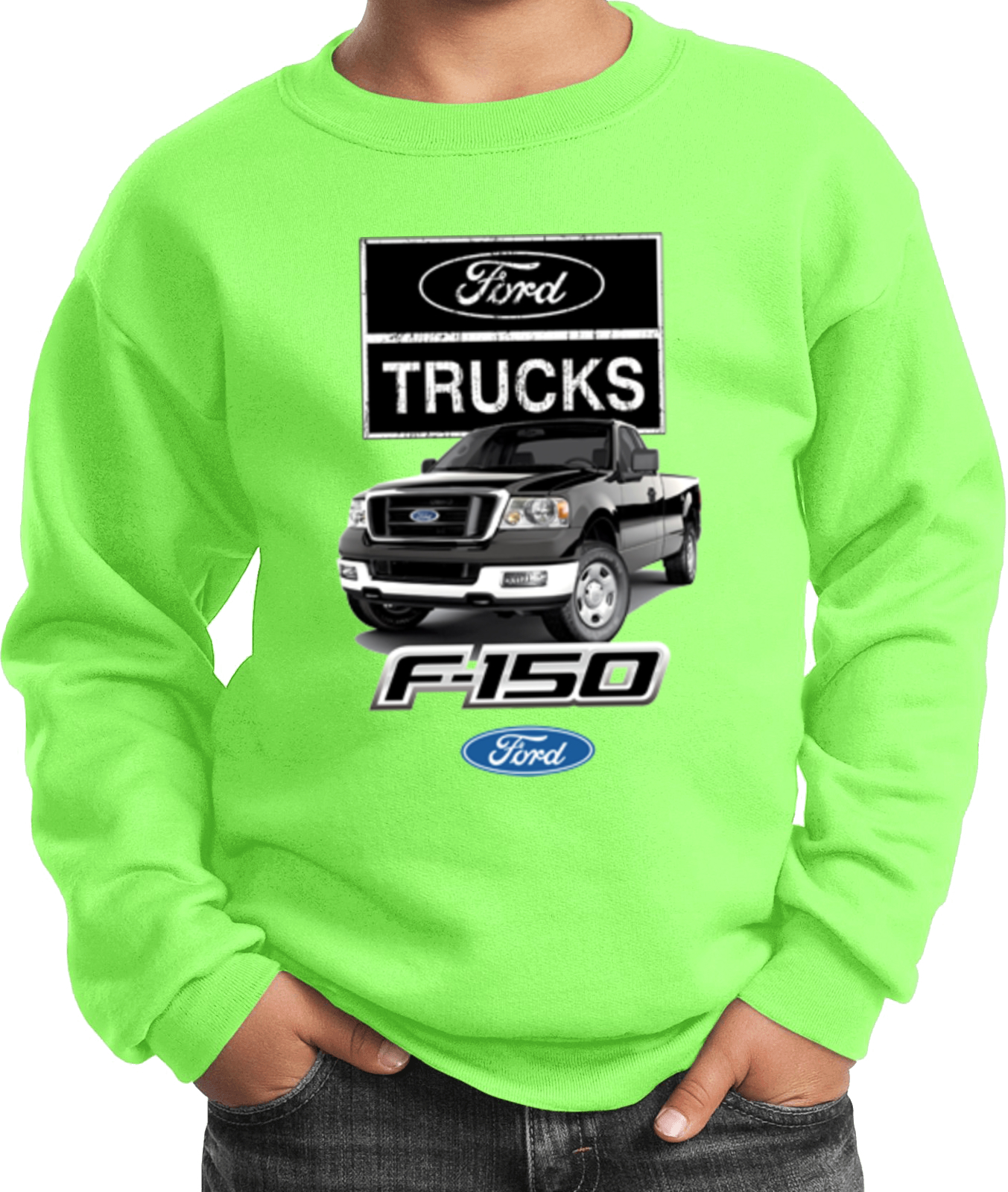 Kids Ford F-150 Sweatshirt - Picture 11 of 18