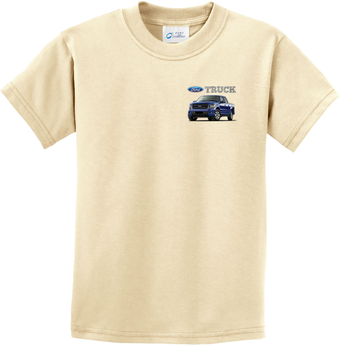 Kids Ford F-150 Truck T-shirt Pocket Print Youth Tee - Picture 6 of 9