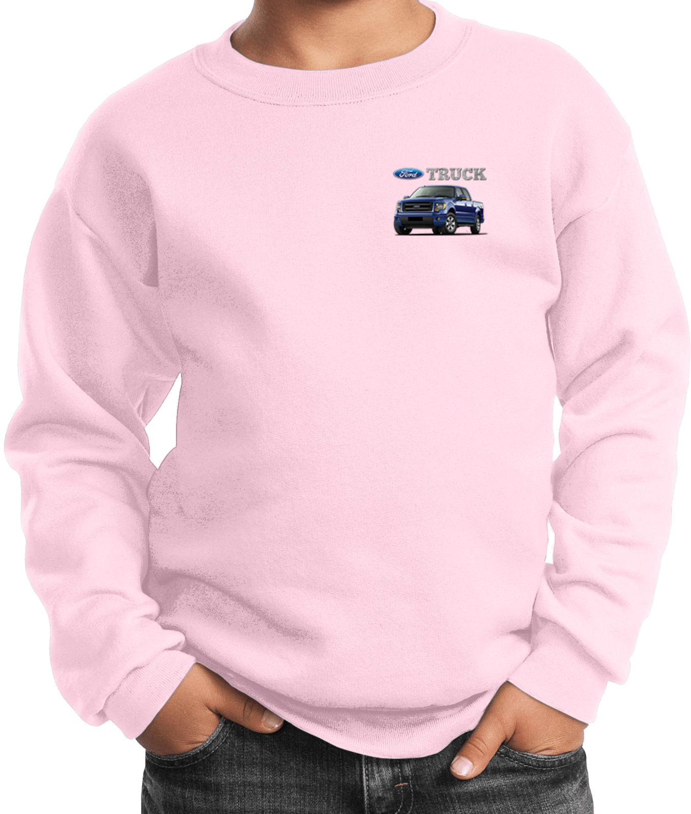 Kids Ford F-150 Truck Sweatshirt Pocket Print - Picture 6 of 7