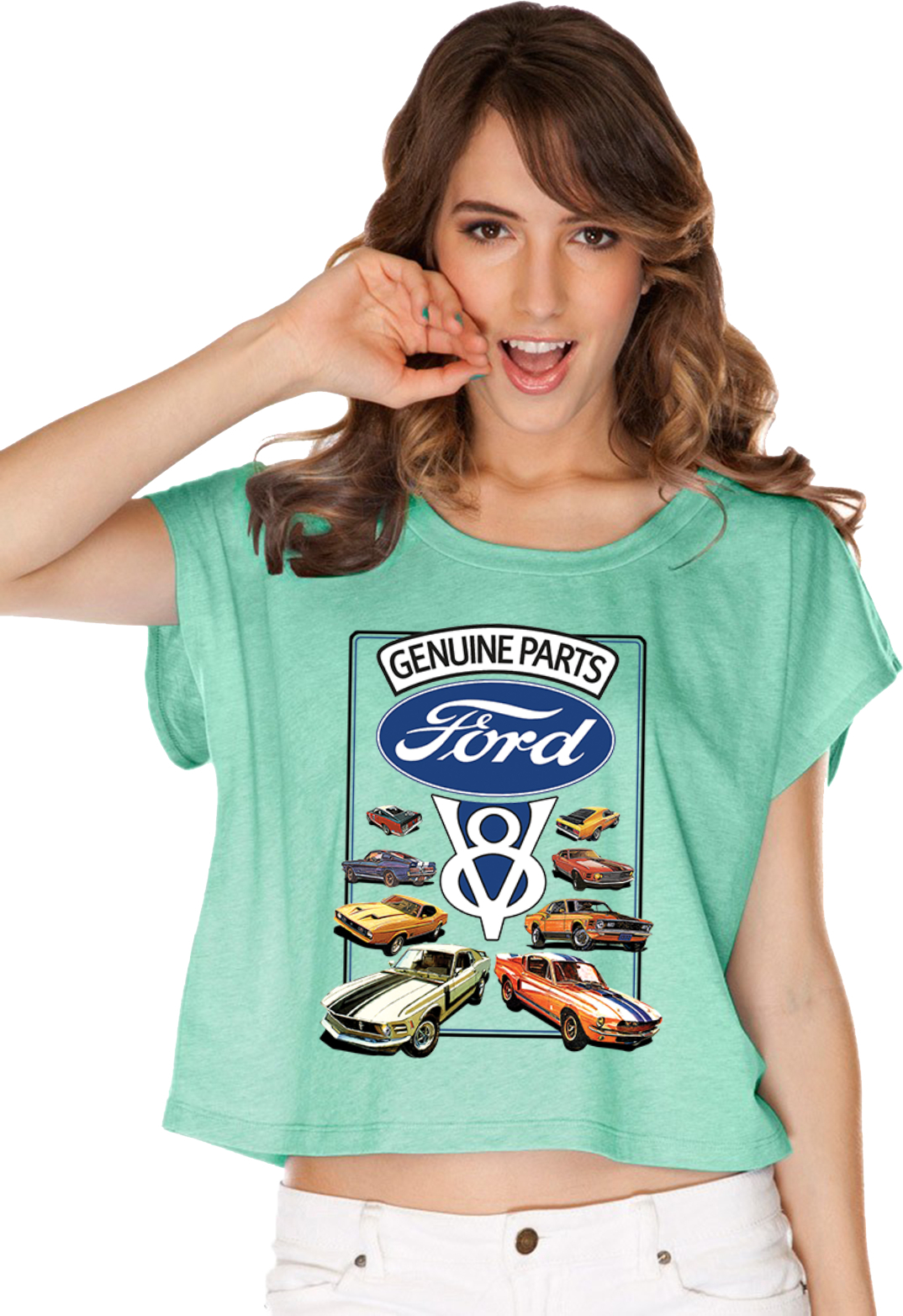 mustang t shirt women's