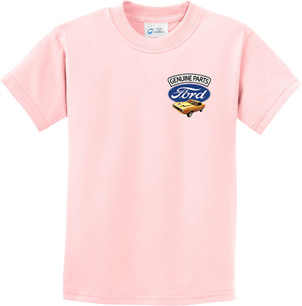 Kids Ford Mustang T-shirt Genuine Parts Pocket Print - Picture 15 of 23