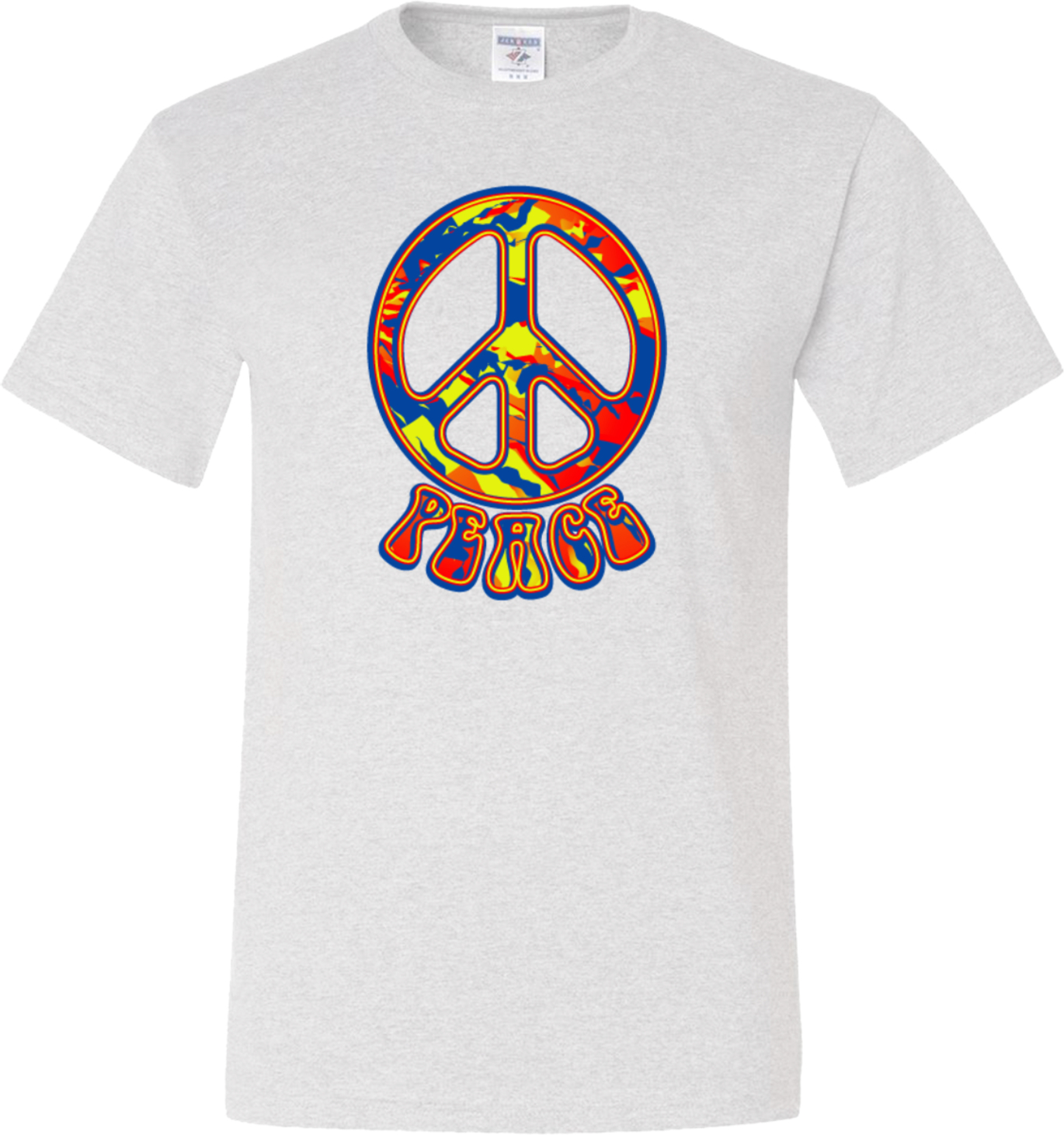 Buy Cool Shirts Funky Peace Sign Tall T-shirt