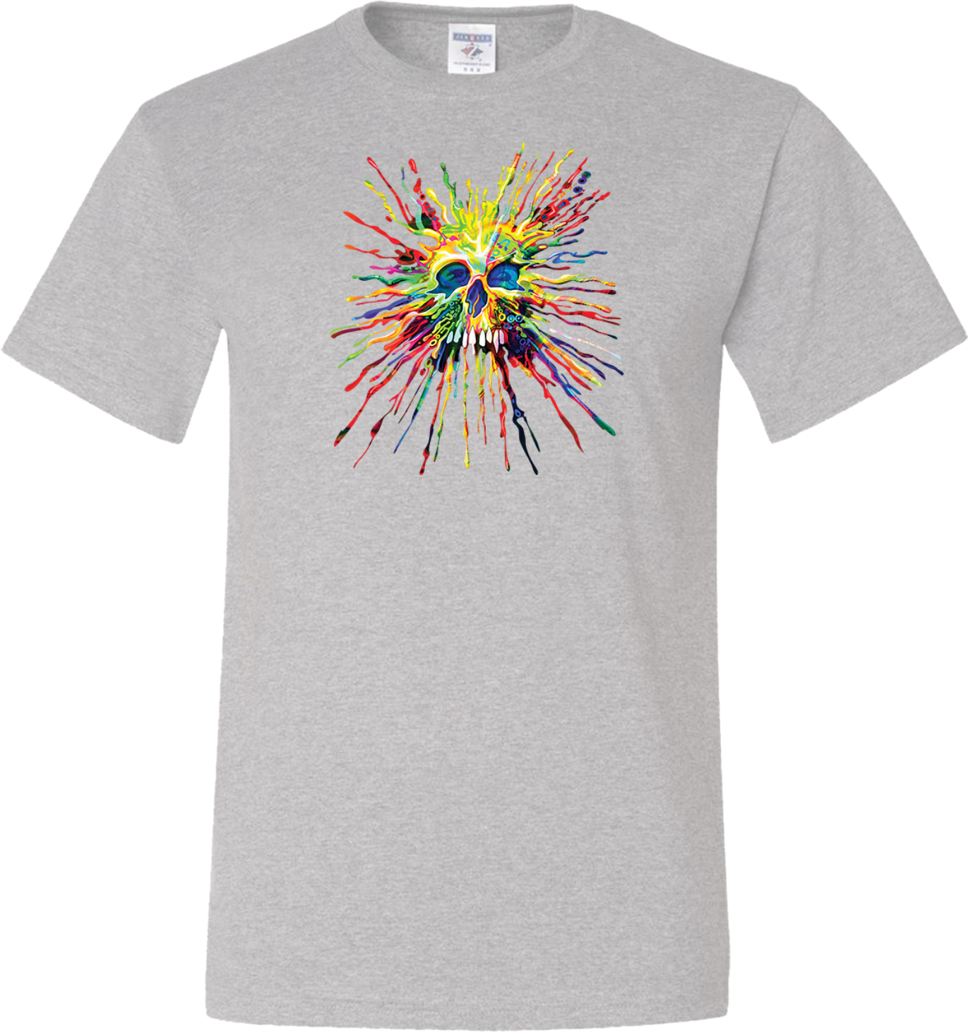 Buy Cool Shirts Splatter Skull Tall Shirt