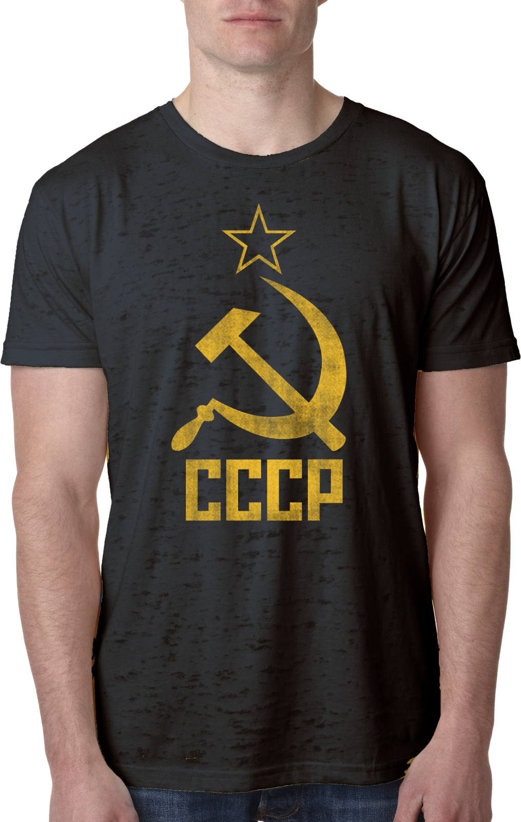 Buy Cool Shirts Soviet Union T-shirt Distressed CCCP Burnout Tee