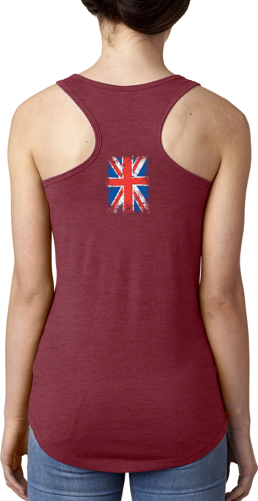 Buy Cool Shirts Ladies Union Jack Tank Top Flag Back Print Ideal Tanktop - 第 18/25 張圖片