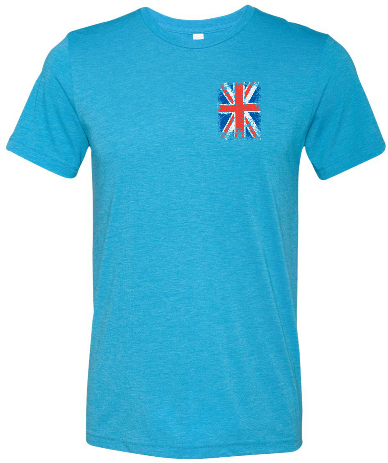 Buy Cool Shirts Union Jack T-shirt Flag Pocket Print Tri Blend Tee