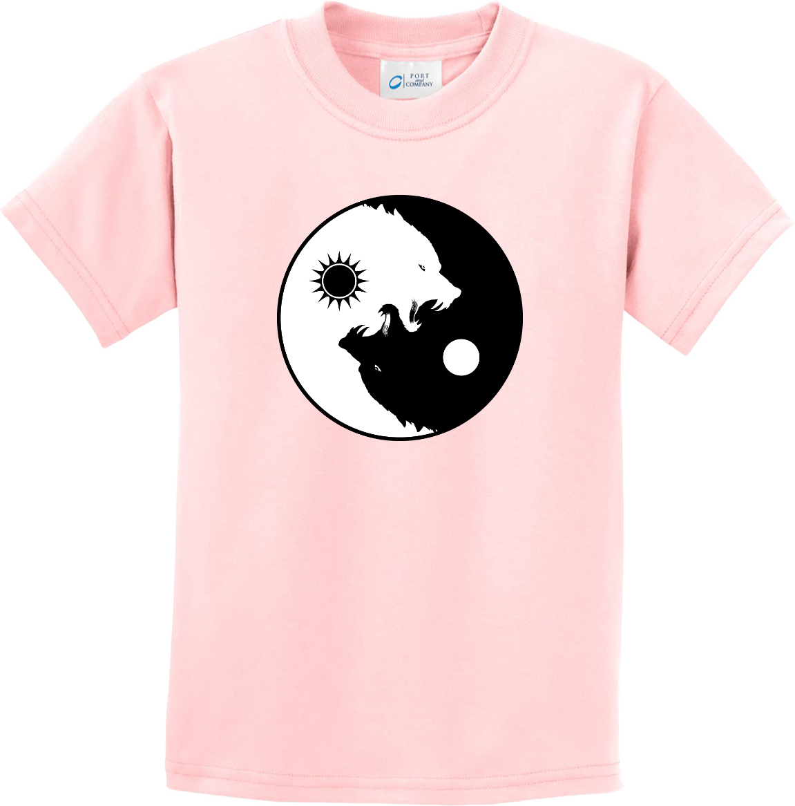 Buy Cool Shirts Yin Yang Wolves Yoga Youth Kids Shirt - Picture 16 of 25