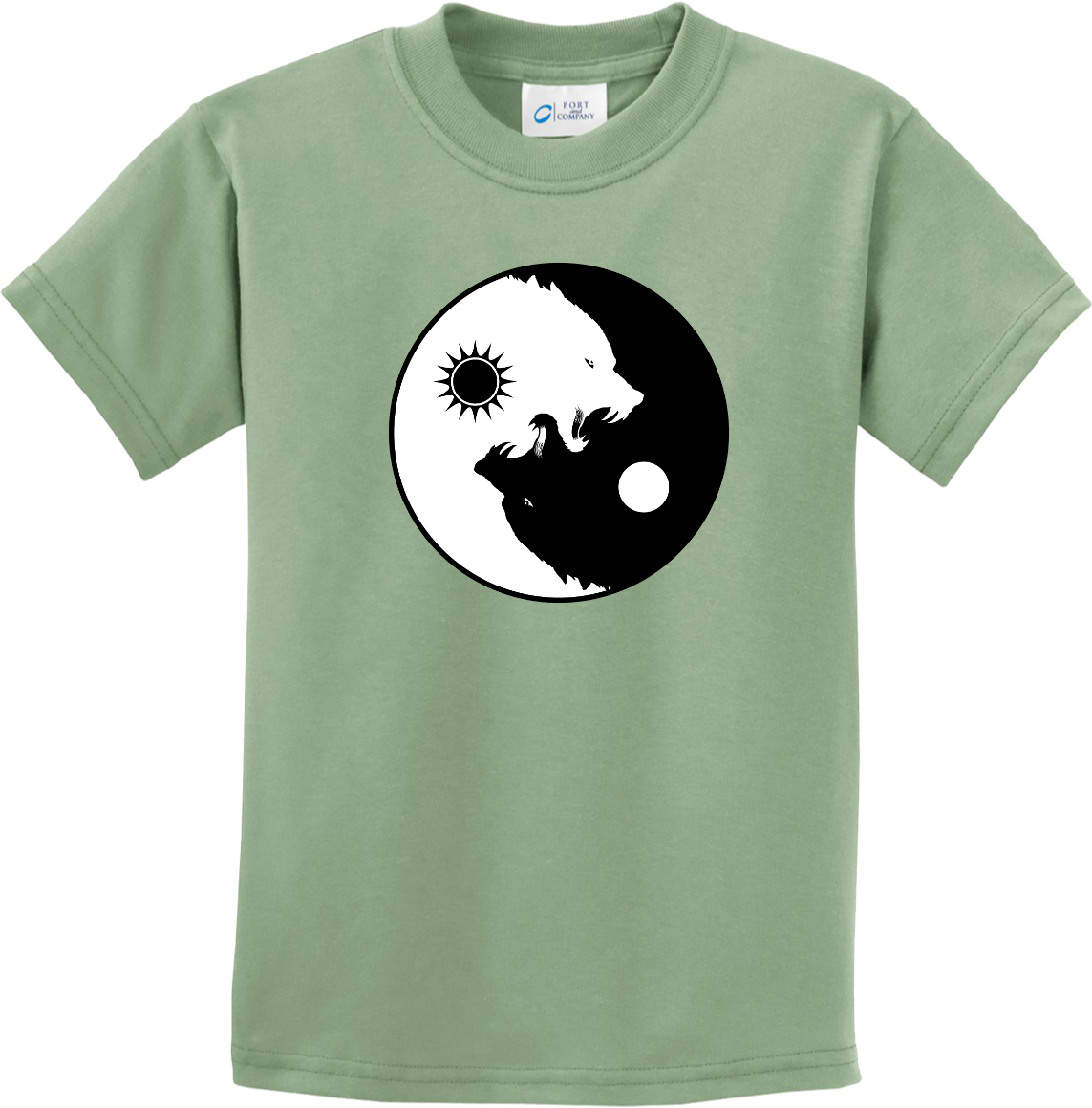 Buy Cool Shirts Yin Yang Wolves Yoga Youth Kids Shirt - Picture 22 of 25