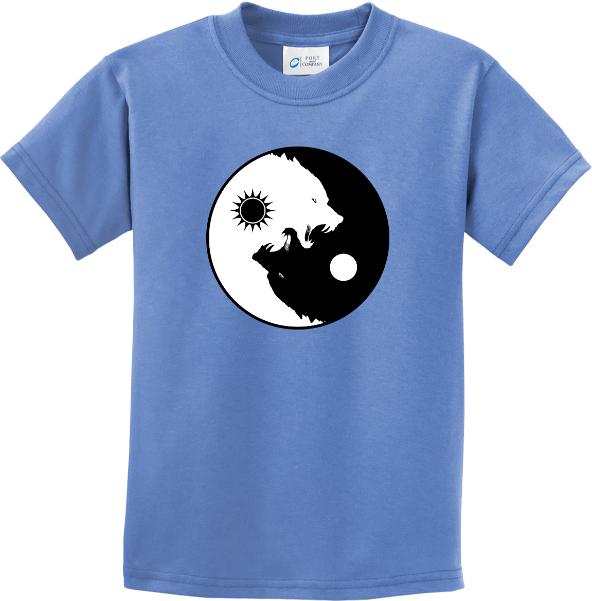 Buy Cool Shirts Yin Yang Wolves Yoga Youth Kids Shirt - Picture 23 of 25