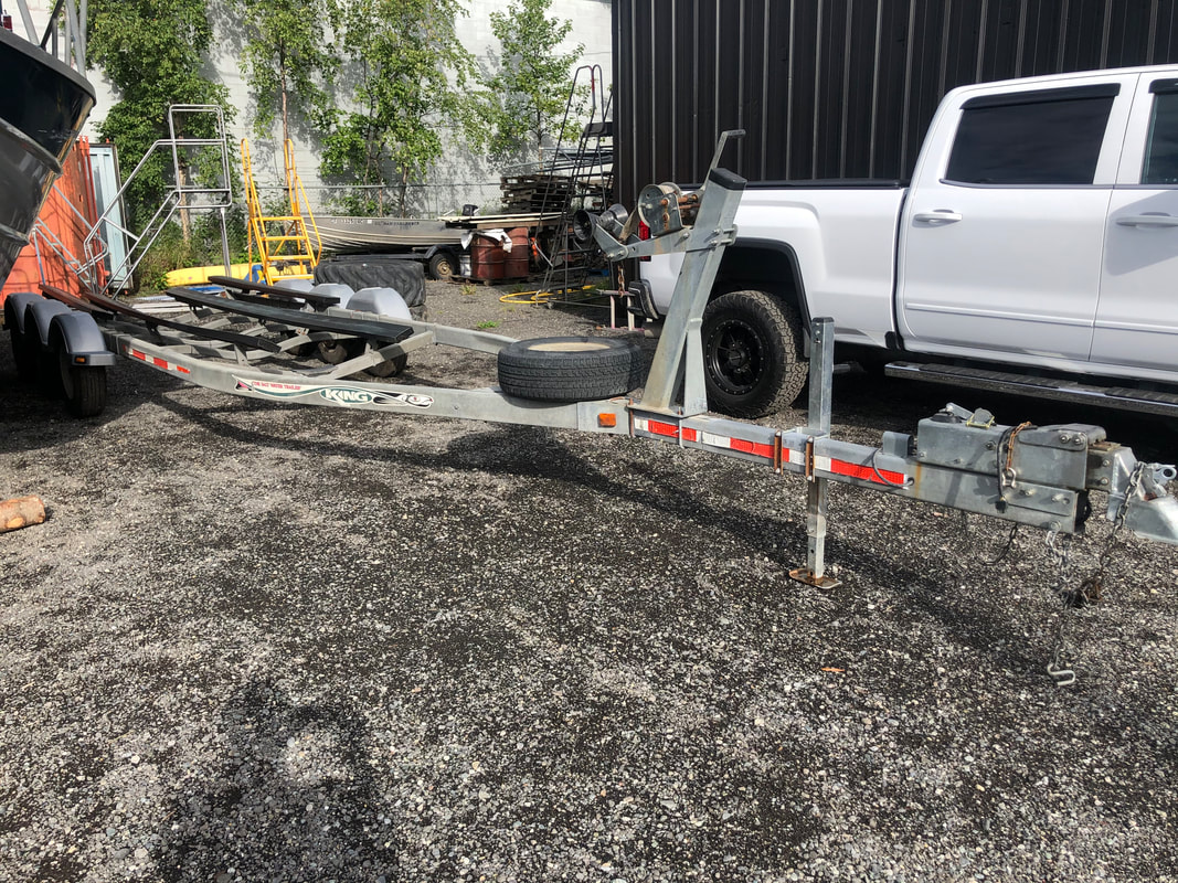 Boat Works of Alaska King Saltwater Triple Axle