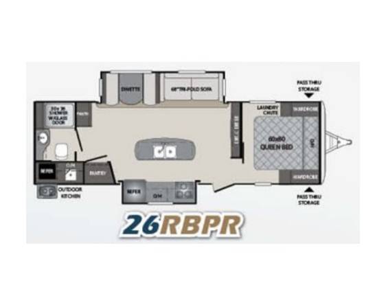 2017 Keystone RV Premier 26RBPR-17
