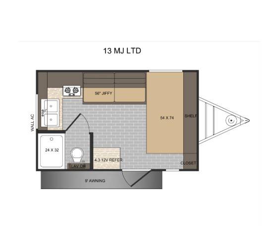 2025 Sunset Park RV Sun Lite LTD 13MJ-18