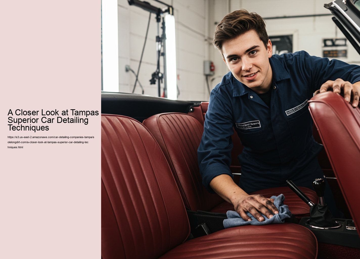 A Closer Look at Tampas Superior Car Detailing Techniques