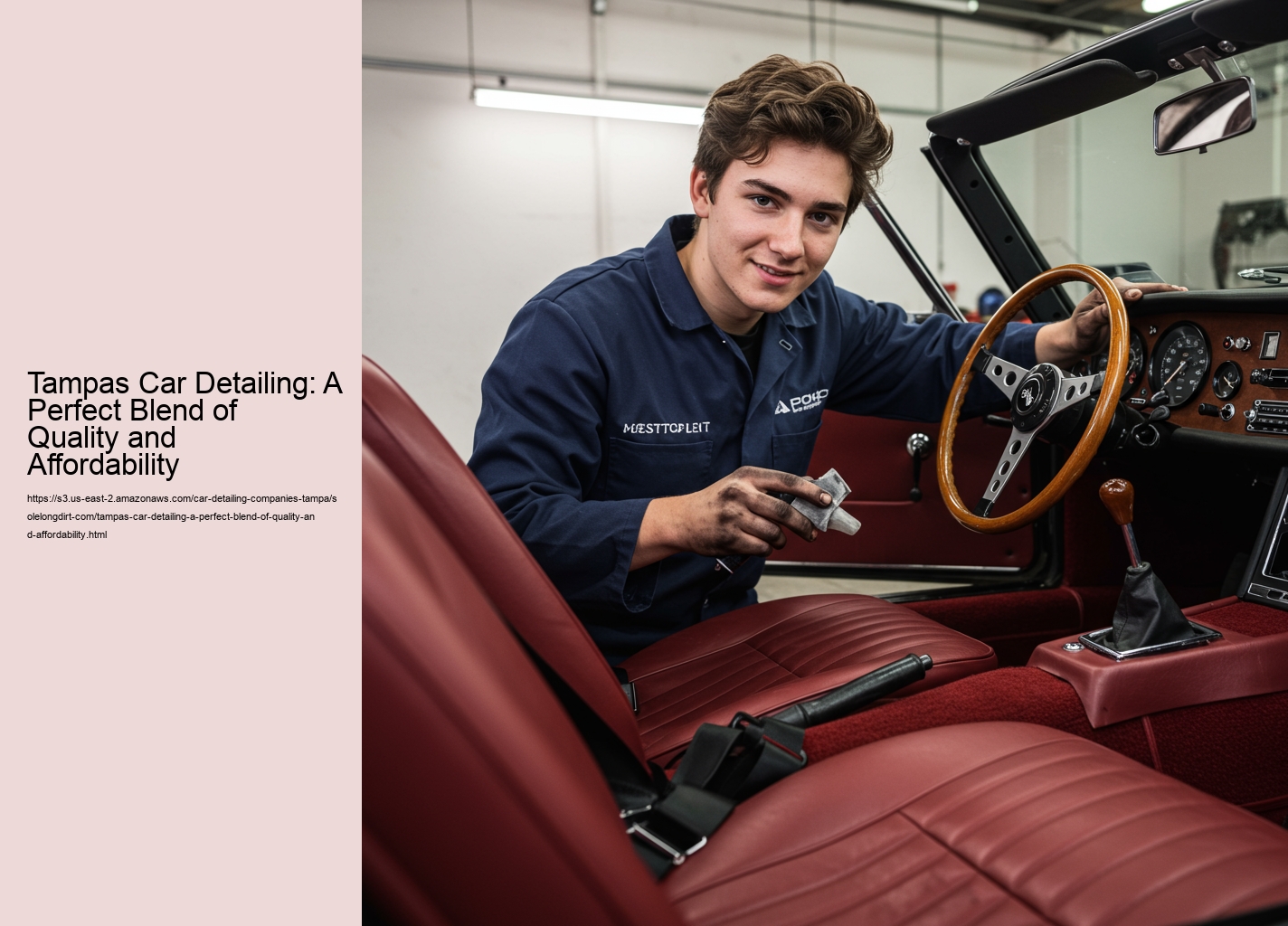 Tampas Car Detailing: A Perfect Blend of Quality and Affordability