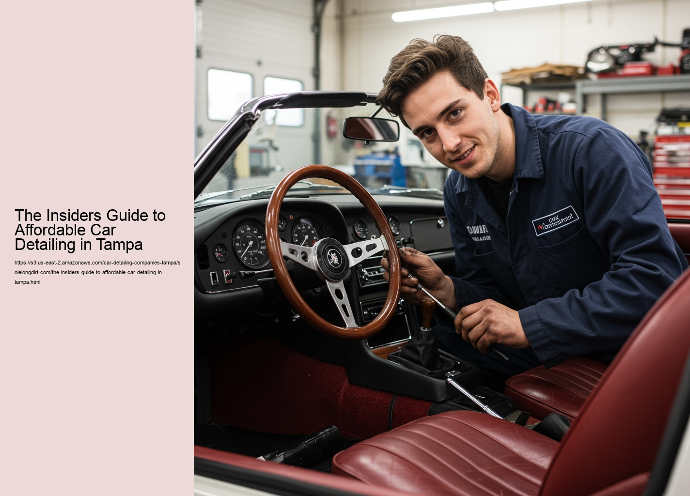 The Insiders Guide to Affordable Car Detailing in Tampa