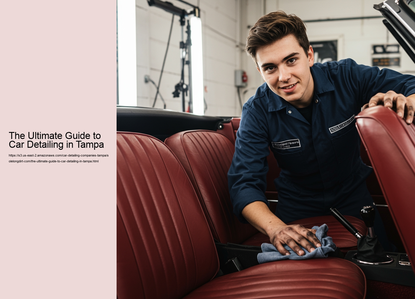 The Ultimate Guide to Car Detailing in Tampa