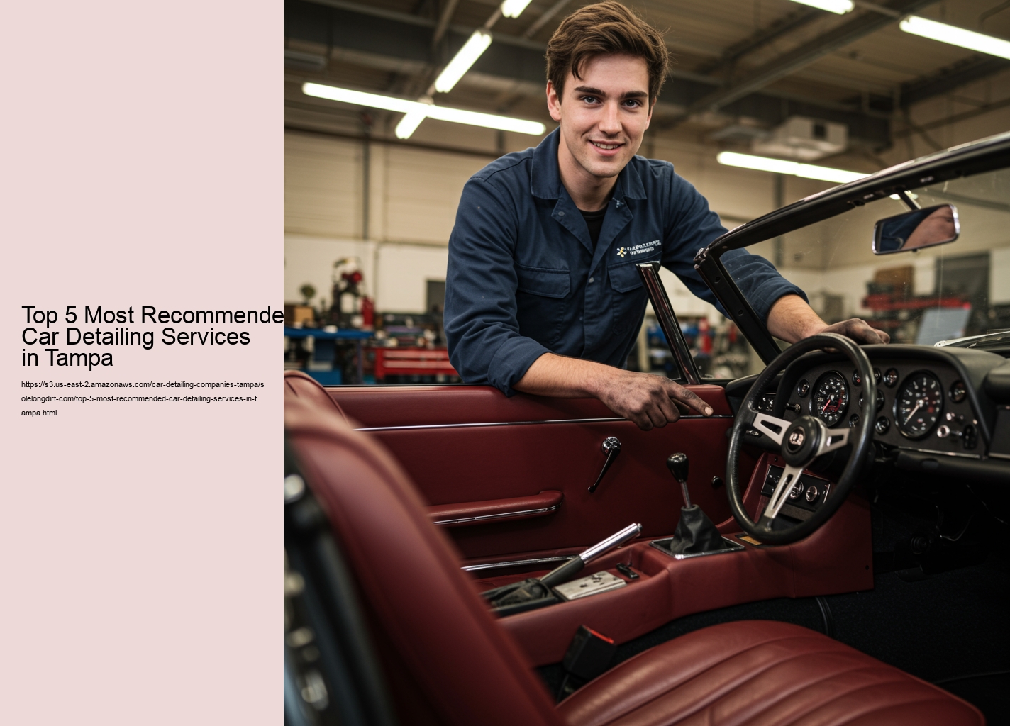 Top 5 Most Recommended Car Detailing Services in Tampa