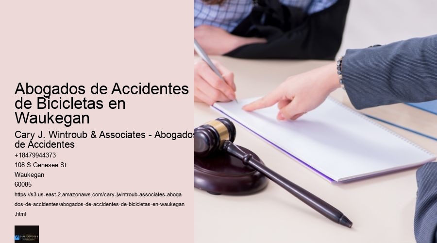 Abogados de Accidentes de Bicicletas en Waukegan