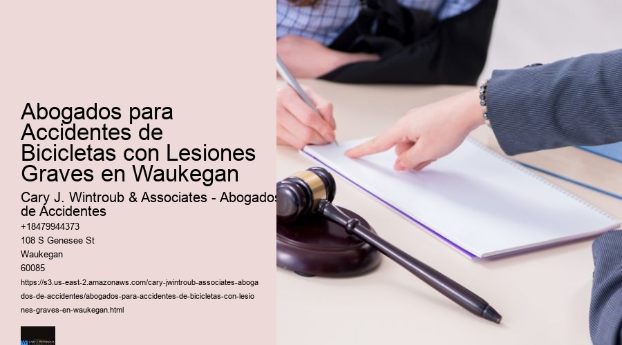 Abogados para Accidentes de Bicicletas con Lesiones Graves en Waukegan