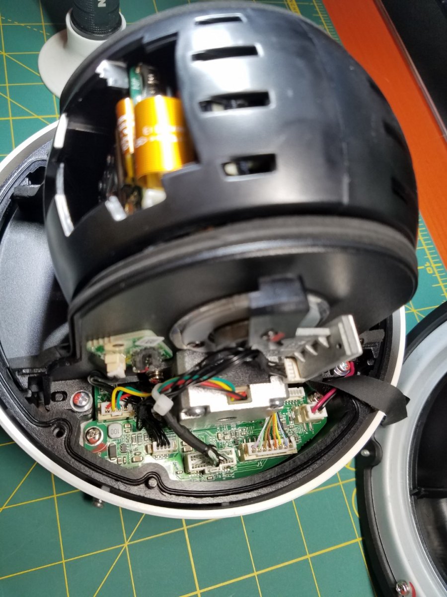 Where Is The Reset Button On A Hikvision DS 2DE4A425IW DE PTZ Camera