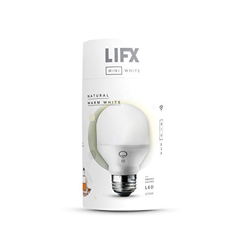 LIFX Mini Branca (A19) Wi-Fi Lâmpada LED Inteligente