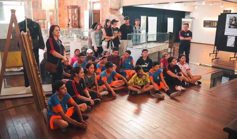 Foto de capa da notícia: Estudantes do interior de São Gabriel realizam a 1ª Exposição Fotográfica “Maravilhas do Sul” no Museu Nossa Senhora do Rosário Bom Fim