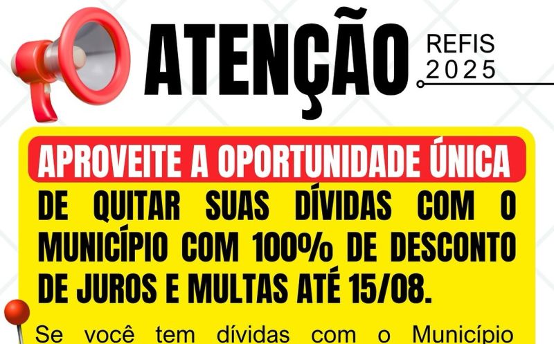 Foto de capa da notícia ATENÇÃO!