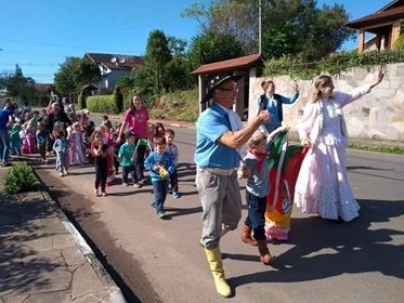 Foto de capa da notícia: Escola de Educação Infantil Ottinho celebra a Semana Farroupilha