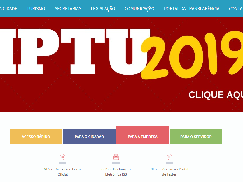 Foto de capa da notícia: Serviços online do site da Prefeitura ficarão temporariamente indisponíveis