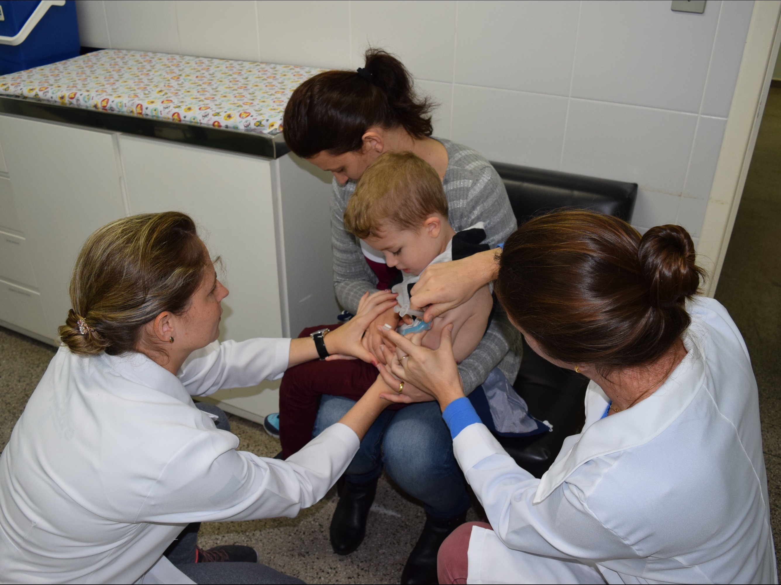 Foto de capa da notícia: Nova Petrópolis mobilizada contra a Influenza no Dia “D”