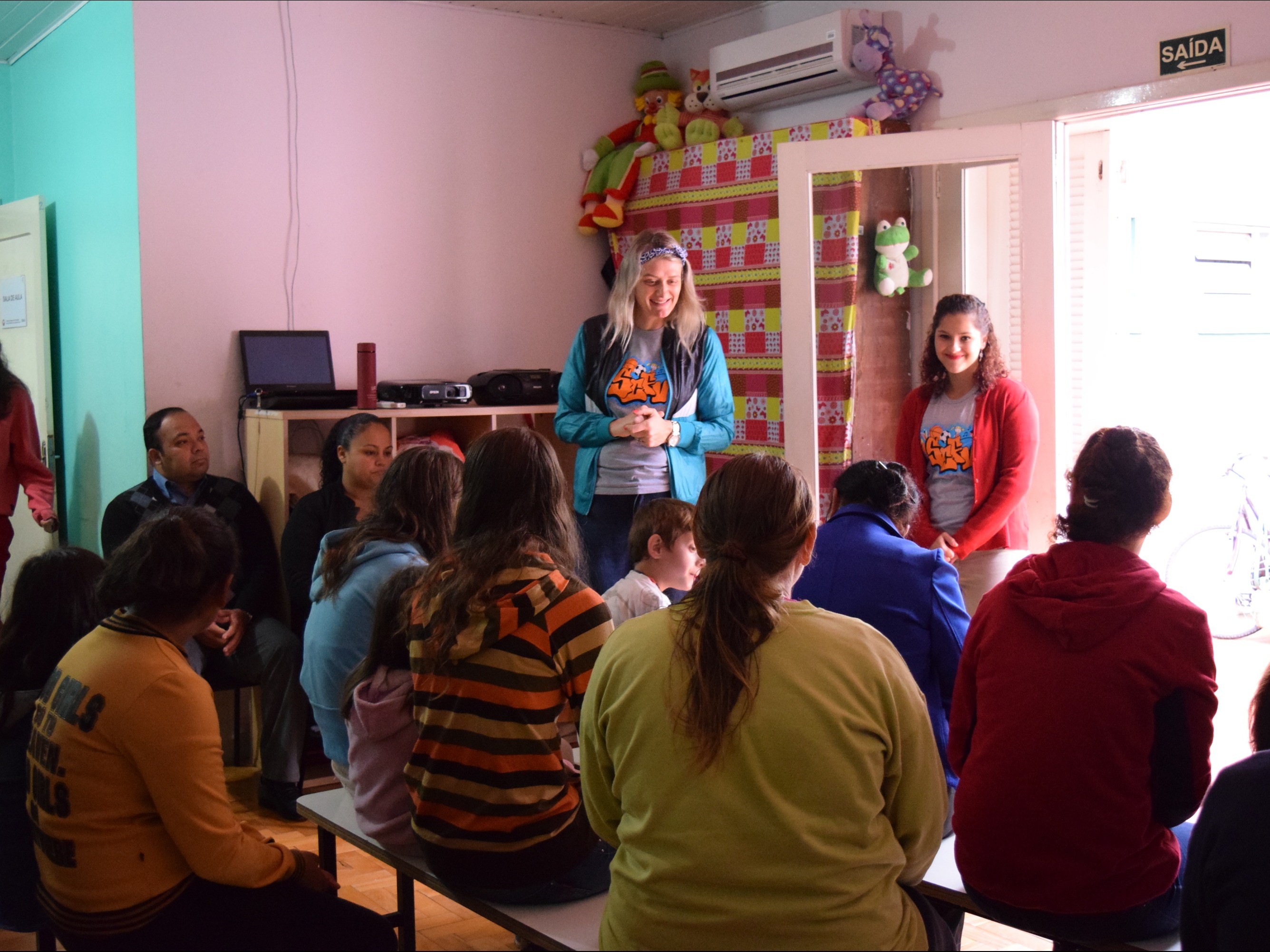 Foto de capa da notícia: SCFV reúne famílias para "Dia de quem cuida de mim!"