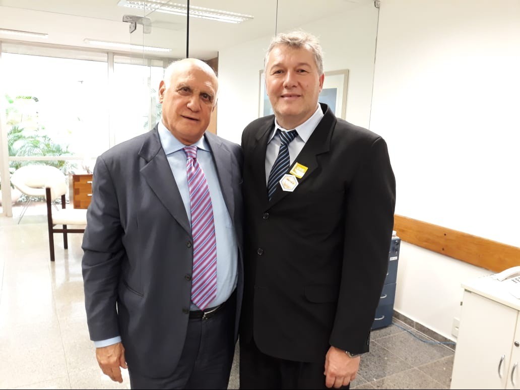 Foto de capa da notícia: Secretário de Educação de Nova Petrópolis viaja à Brasília