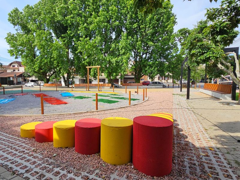 Foto de capa da notícia: Revitalização da Praça Adolfo Haas entra na reta final em Nova Petrópolis