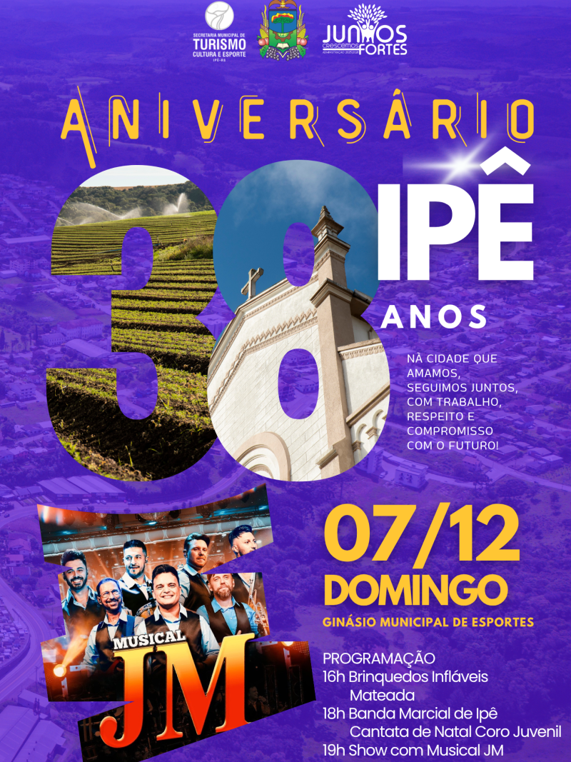 Foto de capa da notícia: Ipê celebra 38 anos