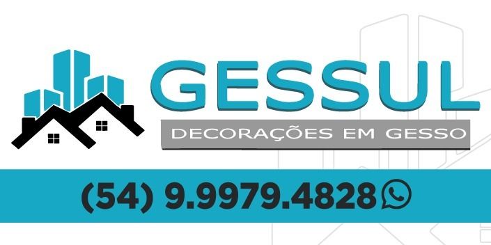 Patrocinador - Gessul Decorações em Gesso