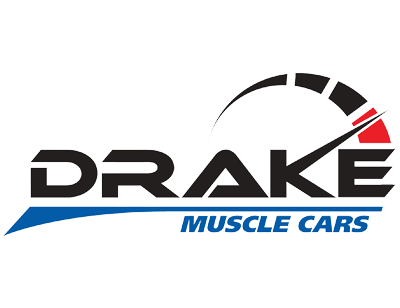 DRAKE MUSCLE CARS logo