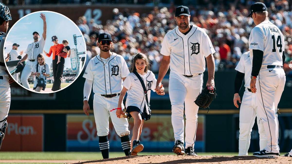 ¡Un emotivo adiós! Justin Verlander se despidió de las Grandes Ligas de la mano de su hija