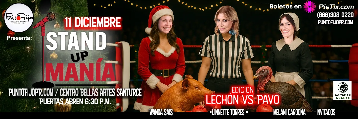 Stand Up Manía: Edición Lechón vs Pavo