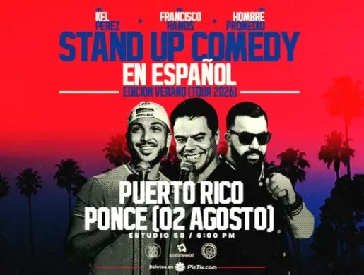 Stand Up Comedy En Español @ Studio 58 Ponce