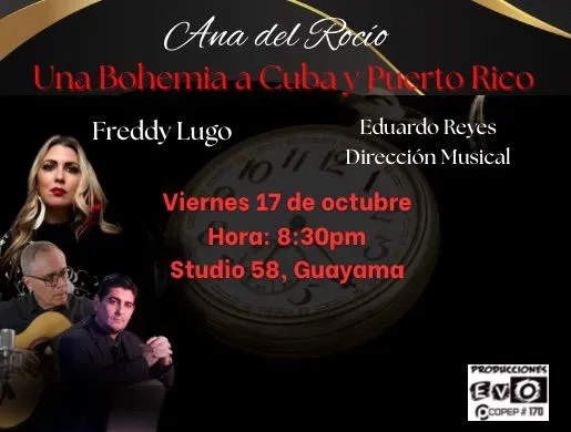 Ana Del Rocío 'Una Bohemia a Cuba y Puerto Rico'