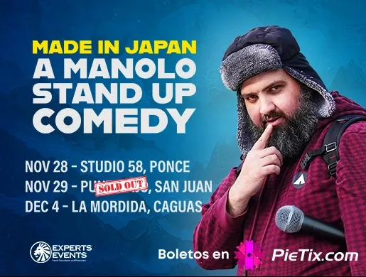 Made In Japan a Manolo Stand Up Comedy
