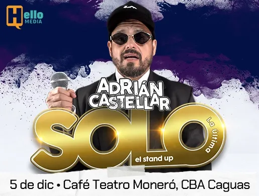 Adrián Castellar 'Solo... La Última' 