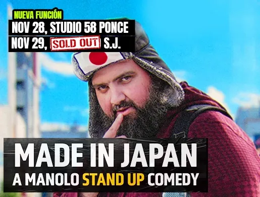 Made In Japan a Manolo Stand Up Comedy