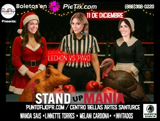 Stand Up Manía: Edición Lechón vs Pavo