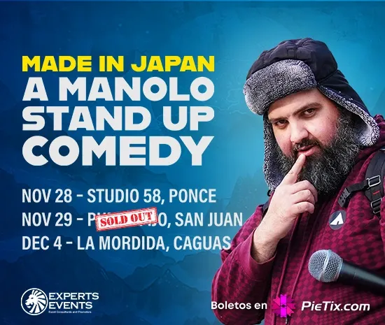 Made In Japan a Manolo Stand Up Comedy