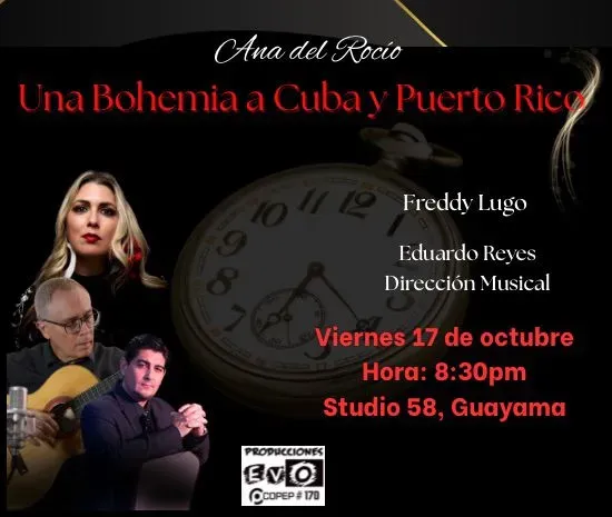Ana Del Rocío 'Una Bohemia a Cuba y Puerto Rico'
