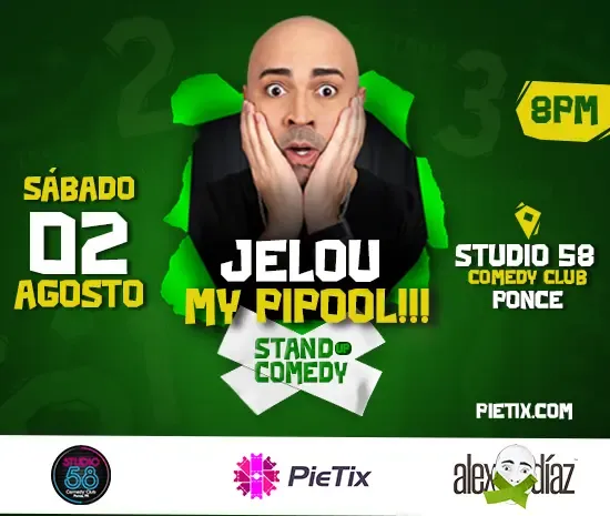 Jelou My Pipool!!! Stand Up Comedy con Alex Díaz