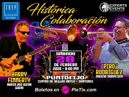 Histórica Colaboración: 'Barry Finnerty & Piro Rodriguez' PR Latin & Jazz Collaborations